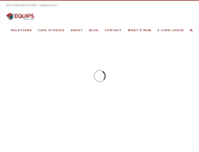 Tablet Screenshot of equips.com
